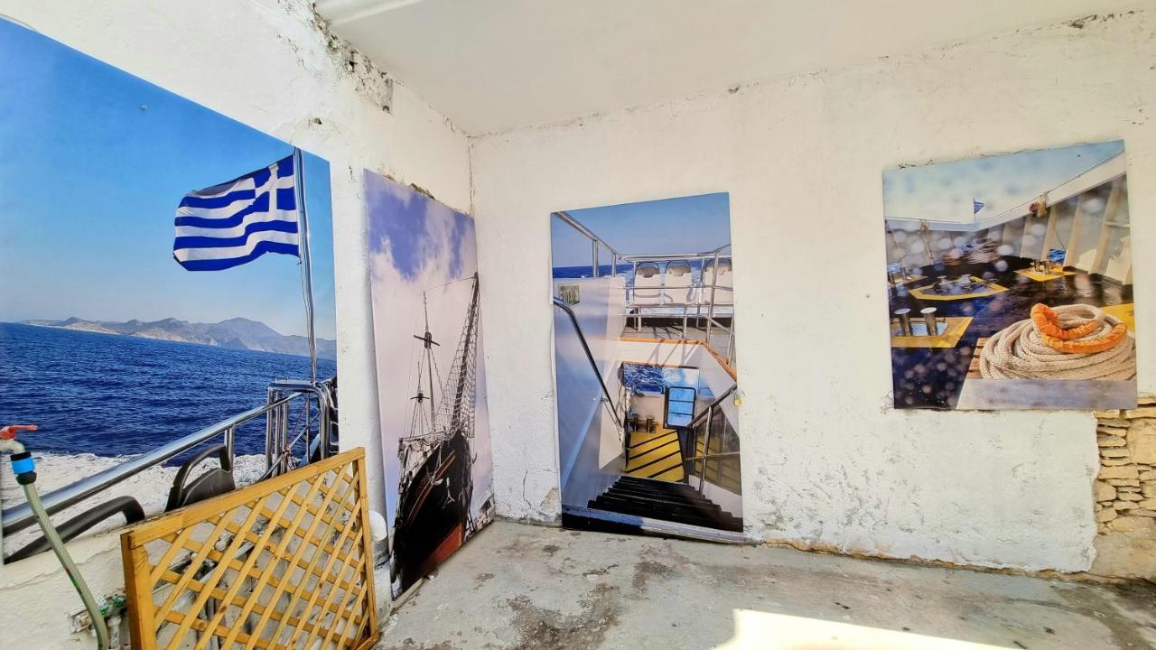 Kozas Art House, Symi Apartamento Exterior foto